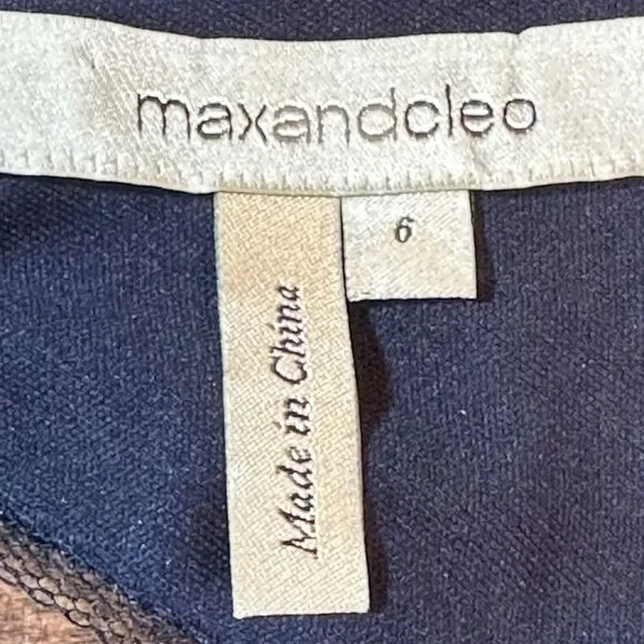 Max & Cleo Navy Blue Floral Dress - Picture 11 of 14